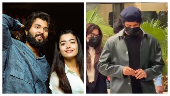 వెకేషన్ నుంచి తిరిగి వచ్చిన లవ్ బర్డ్స్.. ఎయిర్పోర్టులో తొలిసారి ఇలా కలిసి కనిపించిన విజయ్, రష్మిక