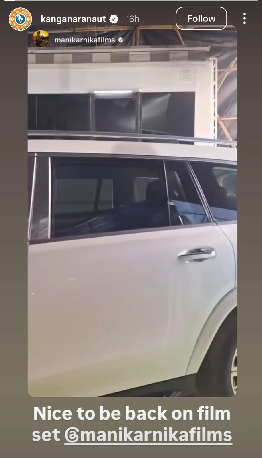 Kangana's Insta Story Kangana's Insta Story