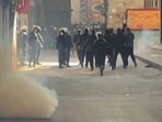 The report cited a statement from the Tehran University of Medical Sciences and said that the claim that tear gas was deliberately fired into the hospital "does not correspond to the facts".