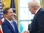 President Donald Trump shakes hands with Sergio Gor in the Oval Office at the White House (AP FILE PHOTO) President Donald Trump shakes hands with Sergio Gor in the Oval Office at the White House (AP FILE PHOTO)