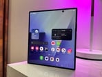 Samsung Galaxy Z Fold 7 has a minimal crease, but it is still visible.