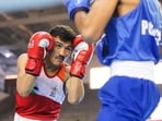 The Bantamweight (55kg) contest between Service’s Pawan Bartwal and Lalit was ruled in favour of the former after the second round following a mid-bout protest by AIP’s contingent. (BFI)