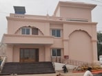 The control room building in Ayodhya (HT Photo)