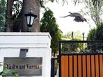 The former residence of justice Yashwant Varma in New Delhi. (Arvind Yadav/ HT Photo) The former residence of justice Yashwant Varma in New Delhi. (Arvind Yadav/ HT Photo)