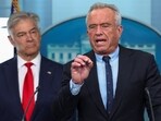 New Dietary guidelines: US Secretary of Health and Human Services Robert F. Kennedy Jr. speaks during a briefing at the White House as U.S. Administrator of the Centers for Medicare and Medicaid Services Mehmet Oz stands behind him, in Washington, D.C., U.S., January 7, 2026. REUTERS/Kevin Lamarque
