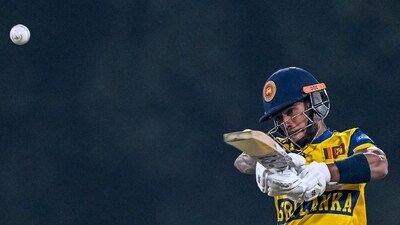 Initially, Sri Lanka were bowled out for 128 in 19.2 overs. (AFP) Initially, Sri Lanka were bowled out for 128 in 19.2 overs. (AFP)