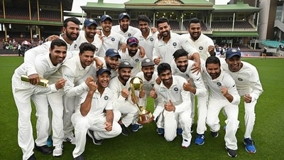 Indian team with the Border-Gavaskar Trophy 2019 (AFP) Indian team with the Border-Gavaskar Trophy 2019 (AFP)