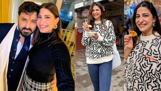 Actor Aahana Kumra’s perfect winter day in Lucknow: From Pawan Singh’s birthday bash to Ganjing and Makkhan-Malai