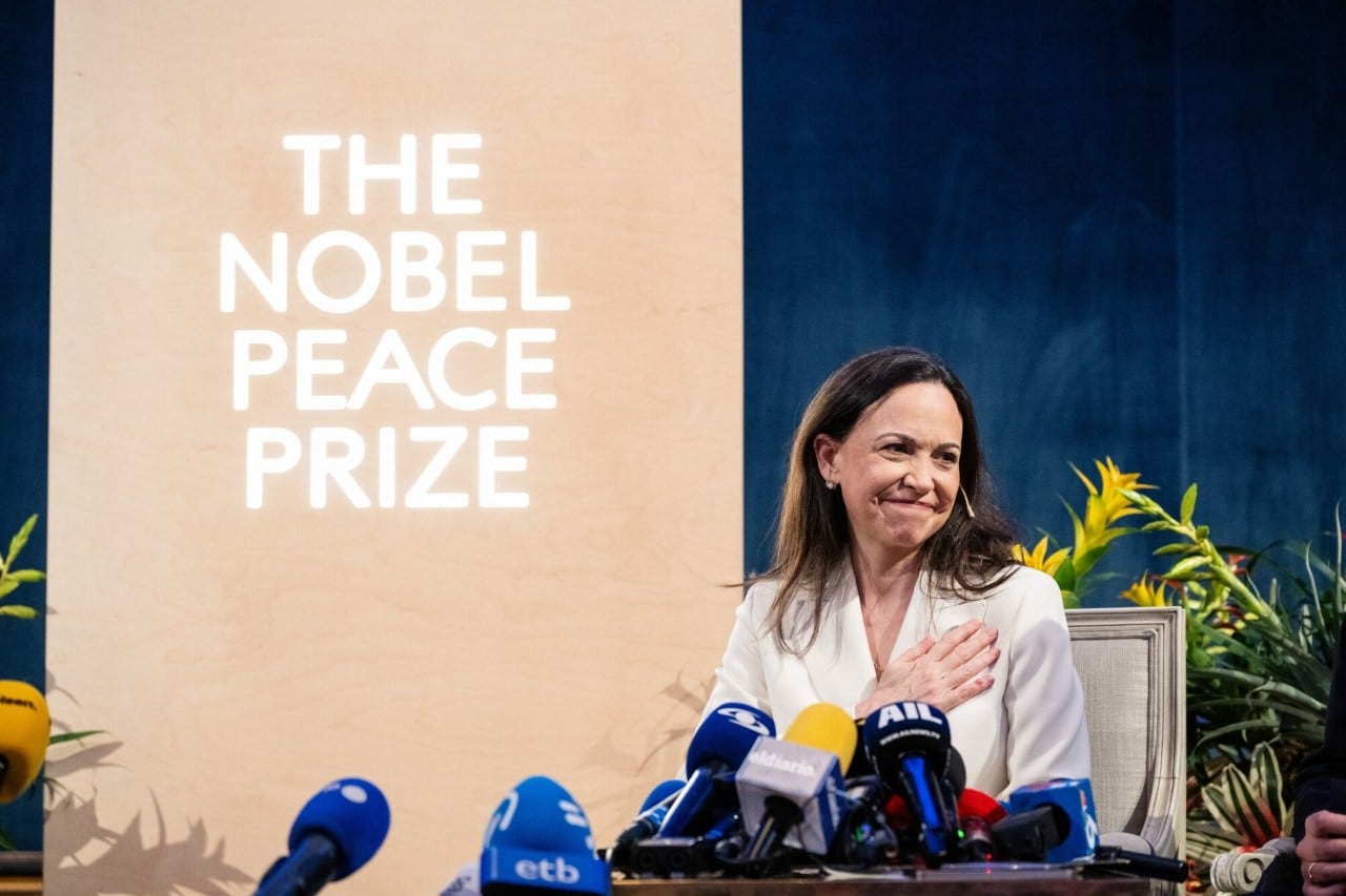 Machado was honored in Oslo last month. Machado was honored in Oslo last month.