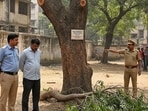 (AI representation)The Delhi government told National Green Tribunal that police action was initiated for violating tree protection norms. (HT)