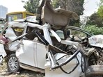 According to Trigun Bisen, deputy commissioner of police (traffic police), the high number of accidents and fatalities can also be attributed to the large number of vehicles on the road, with more added each year. (HT Archive)