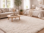 Plush carpet styles bring softness underfoot, warming bedrooms and living rooms while adding texture, comfort, and a cosy visual layer.(Ai generated)