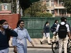 This has impacted at least 24 senior secondary students — 6 in Class 12 Science and 18 in Class 11. (Vipin Kumar/HT PHOTO)
