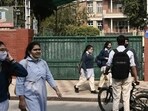 (Representative image) This has impacted at least 24 senior secondary students — 6 in Class 12 Science and 18 in Class 11. (Vipin Kumar/HT PHOTO)