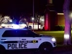 Police respond to a fatal shooting in the parking lot of The Church of Jesus Christ of Latter-day Saints in Salt Lake City. 