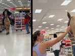 Despite the chaos, the video also captured mixed reactions from shoppers.