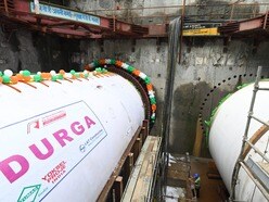 প্রায় ৩০০ বছরের ঐতিহ্যবাহী জায়গা পার করল টানেল বোরিং মেশিন (টিবিএম) ‘দুর্গা’। (ফাইল ছবি, সৌজন্যে Metro Railways)