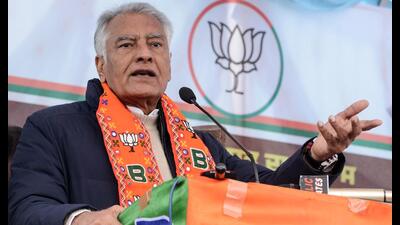 Punjab BJP president Sunil Jakhar addressing a public awareness campaign regarding VB-G Ram G) Act in Jalandhar on Thursday. (ANI) Punjab BJP president Sunil Jakhar addressing a public awareness campaign regarding VB-G Ram G) Act in Jalandhar on Thursday. (ANI)