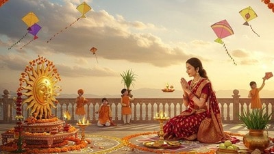 Makara Sankranti 2026: మకర సంక్రాంతి వేళ ఈ రాశుల వారికి అద్భుతమైన ఫలితాలు (pinterest) Makara Sankranti 2026: మకర సంక్రాంతి వేళ ఈ రాశుల వారికి అద్భుతమైన ఫలితాలు (pinterest)