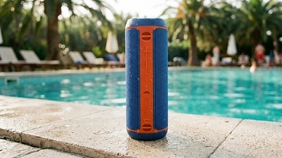 Rugged waterproof speakers made for music beyond indoor spaces. (AI-generated) Rugged waterproof speakers made for music beyond indoor spaces. (AI-generated)