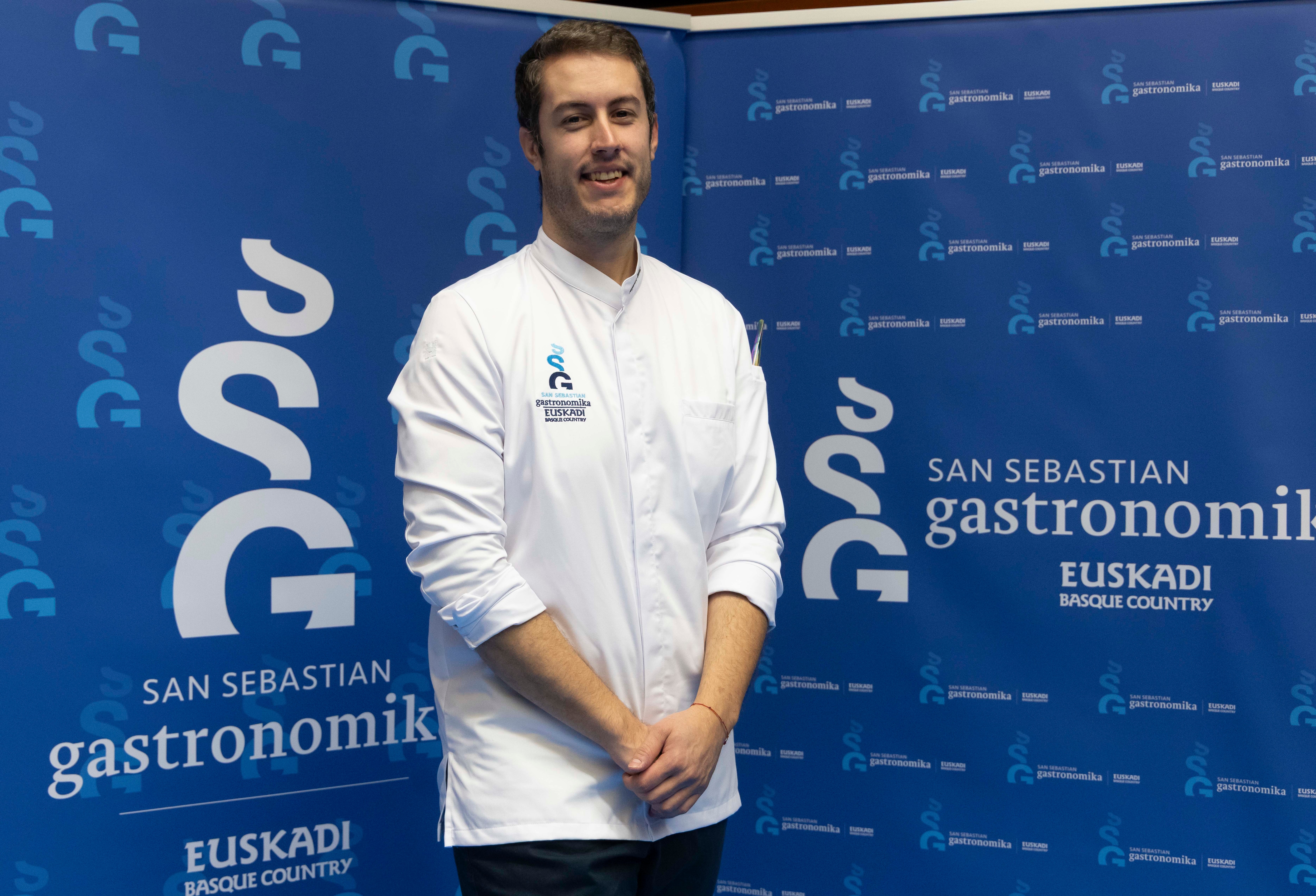 Chef Alejandro Ibáñez (Courtesy San Sebastian Gastronomika) Chef Alejandro Ibáñez (Courtesy San Sebastian Gastronomika)