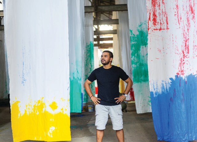 Das’s work reflects his belief in reclamation of the forgotten. (IMAGES COURTESY DOT LINE SPACE ART FOUNDATION)