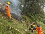 A series of accidents last year highlighted growing safety concerns surrounding helicopter services on the Char Dham route (HT Photo)