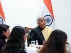Union Finance Minister Nirmala Sitharaman holds a Pre-Budget interaction with students of the Delhi School of Economics, University of Delhi, on January 8, 2025.