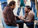 Dharmendra and Jaideep Ahlawat