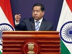 MEA spokesperson Randhir Jaiswal (ANI Video Grab)