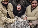 TMC MP Mahua Moitra being detained during a protest against ED raids on I-PAC, in New Delhi, Friday, Jan. 9, 2026. 