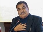 Union minister for road transport and highways Nitin Gadkari addresses a press conference in New Delhi. (PIB)