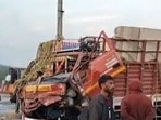 మిర్యాలగూడ ఈడులగూడ బైపాస్ వద్ద రోడ్డు ప్రమాదం