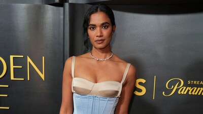 Supriya Ganesh arrives at the Golden Globes Golden Eve on Tuesday, Jan. 6, 2026, at The Beverly Hilton Hotel, in Beverly Hills, Calif. (Photo by Jordan Strauss/Invision/AP) (Jordan Strauss/Invision/AP) Supriya Ganesh arrives at the Golden Globes Golden Eve on Tuesday, Jan. 6, 2026, at The Beverly Hilton Hotel, in Beverly Hills, Calif. (Photo by Jordan Strauss/Invision/AP) (Jordan Strauss/Invision/AP)