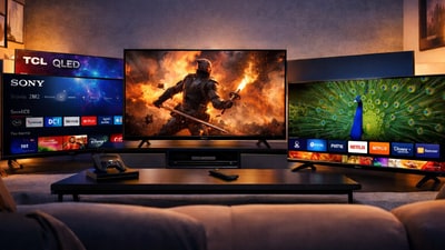 Why 55-inch smart TVs hit the sweet spot for most homes - big enough to feel premium, yet compact enough for clearer detail. (AI-generated)