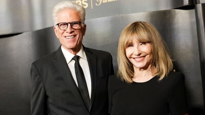 Ted Danson and his wife, Mary Steenburgen, attend the Golden Eve event ahead of the 83rd Annual Golden Globes to honour Cecil B. DeMille Award recipient Helen Mirren and Carol Burnett Award recipient Sarah Jessica Parker in Beverly Hills, California, U.S., January 6, 2026. REUTERS/Mario Anzuoni (REUTERS)