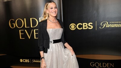 Carol Burnett Award recipient Sarah Jessica Parker attends the Golden Eve event ahead of the 83rd Annual Golden Globes, honouring her and Cecil B. DeMille Award recipient Helen Mirren in Beverly Hills, California, U.S., January 6, 2026. REUTERS/Mario Anzuoni (REUTERS)