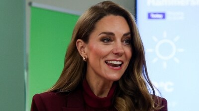Britain's Kate, Princess of Wales makes a visit to Charing Cross Hospital, in London, England, Jan. 8, 2026. (Isabel Infantes/Pool Photo via AP) (AP) Britain's Kate, Princess of Wales makes a visit to Charing Cross Hospital, in London, England, Jan. 8, 2026. (Isabel Infantes/Pool Photo via AP) (AP)