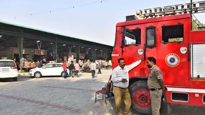 Currently, there are seven fire stations in Gurugram. (HT)