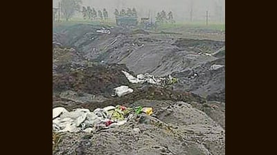 Dyeing units have been generating flying ash massively, say activists. (HT Photo) Dyeing units have been generating flying ash massively, say activists. (HT Photo)