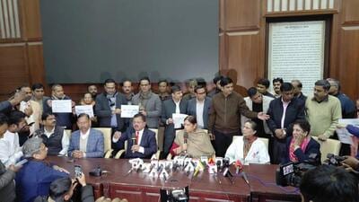 KGMU vice-chancellor professor Soniya Nityanand and others during a press conference on Friday. (HT) KGMU vice-chancellor professor Soniya Nityanand and others during a press conference on Friday. (HT)