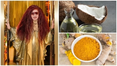 Beauty expert Shahnaz Husain said that using natural ingredients like turmeric and coconut oil can make all the difference. (Pics: Shahnaz Husain and Freepik) Beauty expert Shahnaz Husain said that using natural ingredients like turmeric and coconut oil can make all the difference. (Pics: Shahnaz Husain and Freepik)