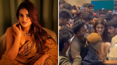 Nidhhi Agerwal addressed the incident where she was mobbed. Nidhhi Agerwal addressed the incident where she was mobbed.