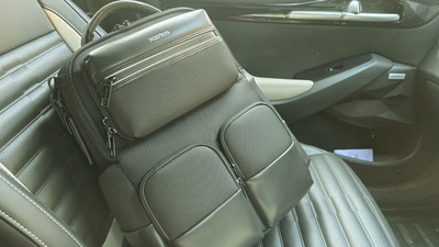 A structured yet stylish backpack packed for work and travel, showing how it carries tech, essentials, and more without looking bulky. (Hindustan Times) A structured yet stylish backpack packed for work and travel, showing how it carries tech, essentials, and more without looking bulky. (Hindustan Times)