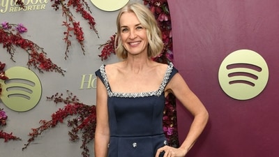 US actress Ever Carradine attends the Hollywood Reporter and Spotify Golden Globe nominees night at The Lot at Formosa in Los Angeles on January 8, 2026. (Photo by Unique Nicole / AFP) (AFP) US actress Ever Carradine attends the Hollywood Reporter and Spotify Golden Globe nominees night at The Lot at Formosa in Los Angeles on January 8, 2026. (Photo by Unique Nicole / AFP) (AFP)