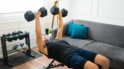 Expert-suggested equipment for easy home workouts (Adobe stock ) Expert-suggested equipment for easy home workouts (Adobe stock )