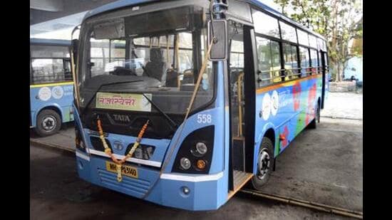 All 50 new buses will operate from the Nigdi bus depot. (HT FILE)