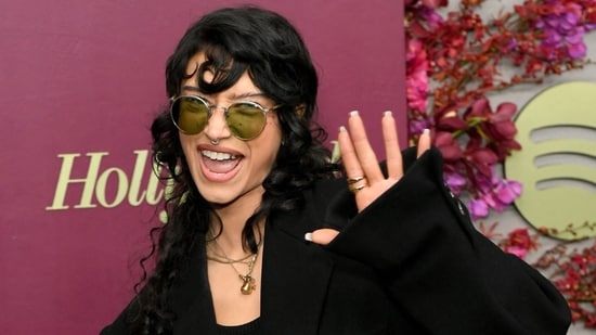 US actress Odessa A'zion attends the Hollywood Reporter and Spotify Golden Globe nominees night at The Lot at Formosa in Los Angeles on January 8, 2026. (Photo by Unique Nicole / AFP)(AFP)