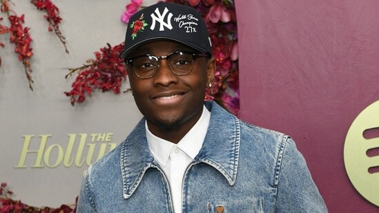 US actor and musician Miles Caton attends the Hollywood Reporter and Spotify Golden Globe nominees night at The Lot at Formosa in Los Angeles on January 8, 2026. (Photo by Unique Nicole / AFP)(AFP)