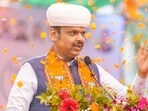 Fadnavis was speaking at a BJP rally in Akurdi organised as part of the PCMC poll campaign. (HT PHOTO)